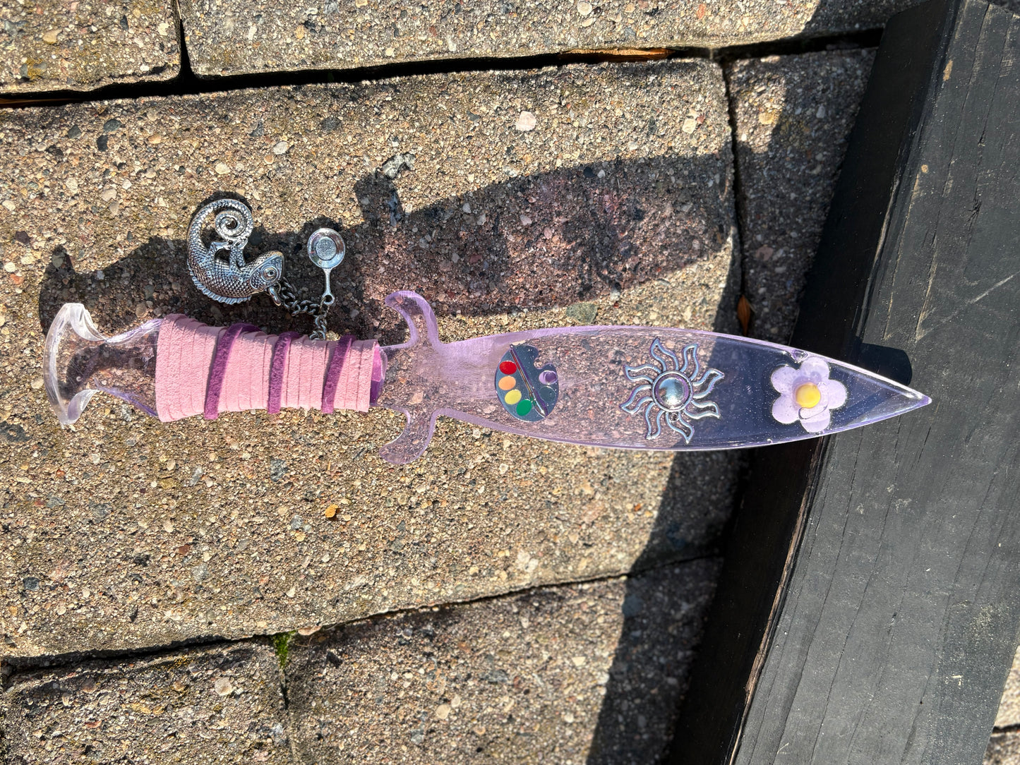 Rapunzel inspired Resin Dagger
