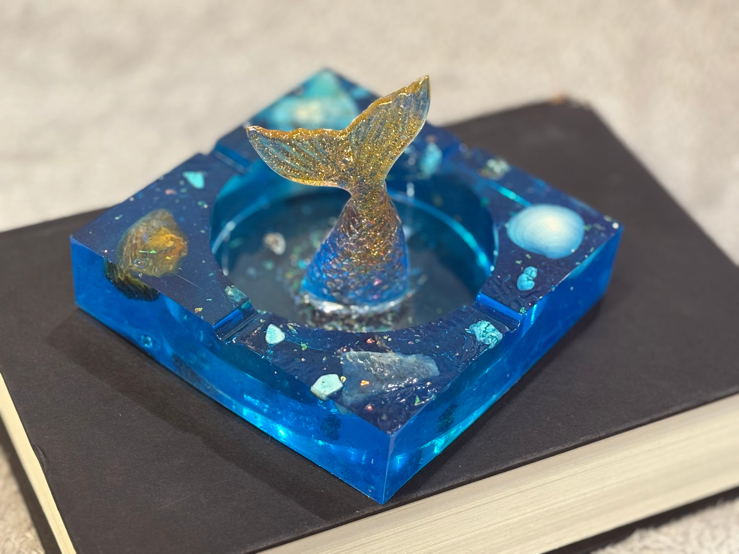 Large Ocean Mermaid Dish