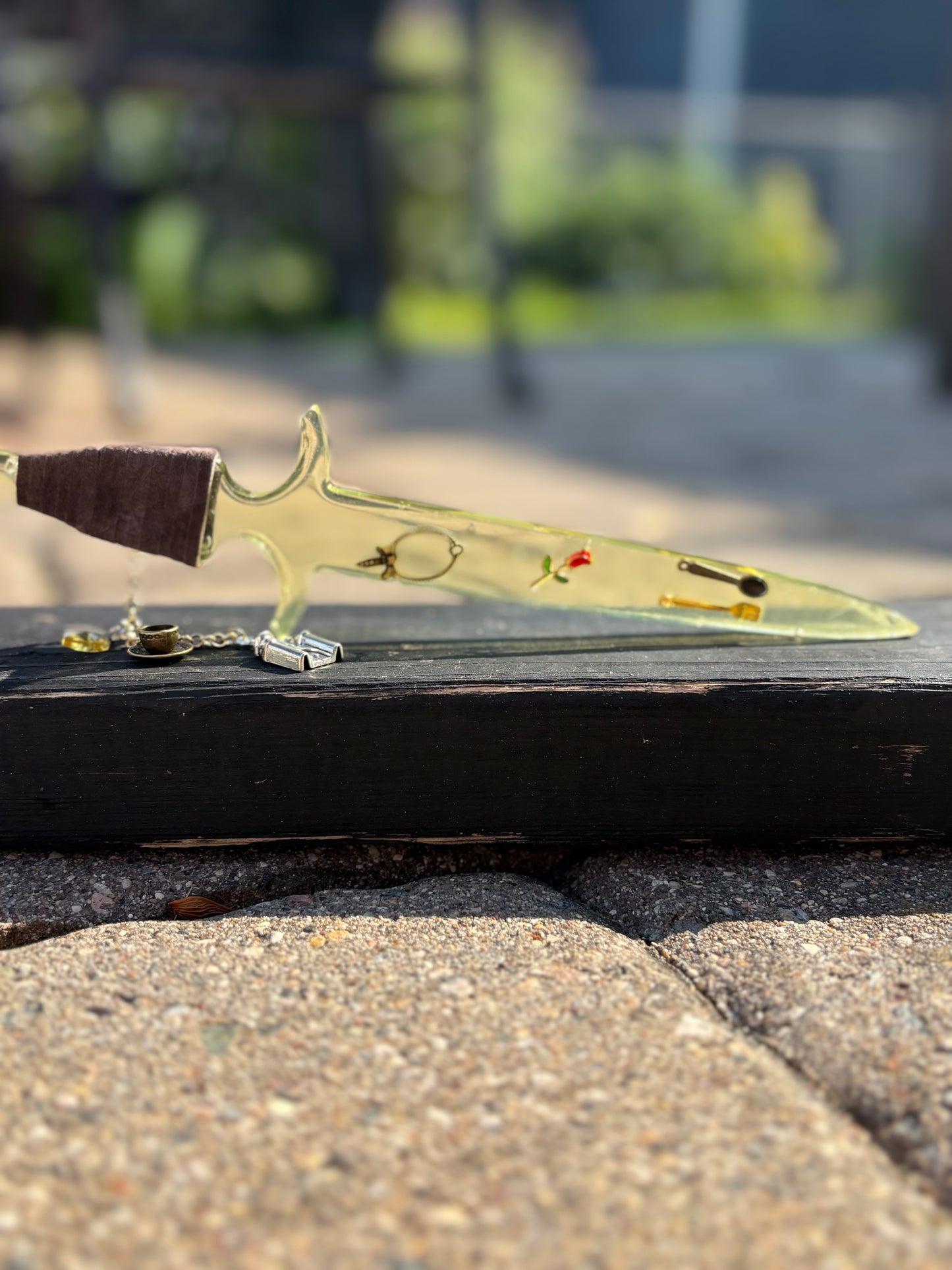 Belle inspired Resin Dagger