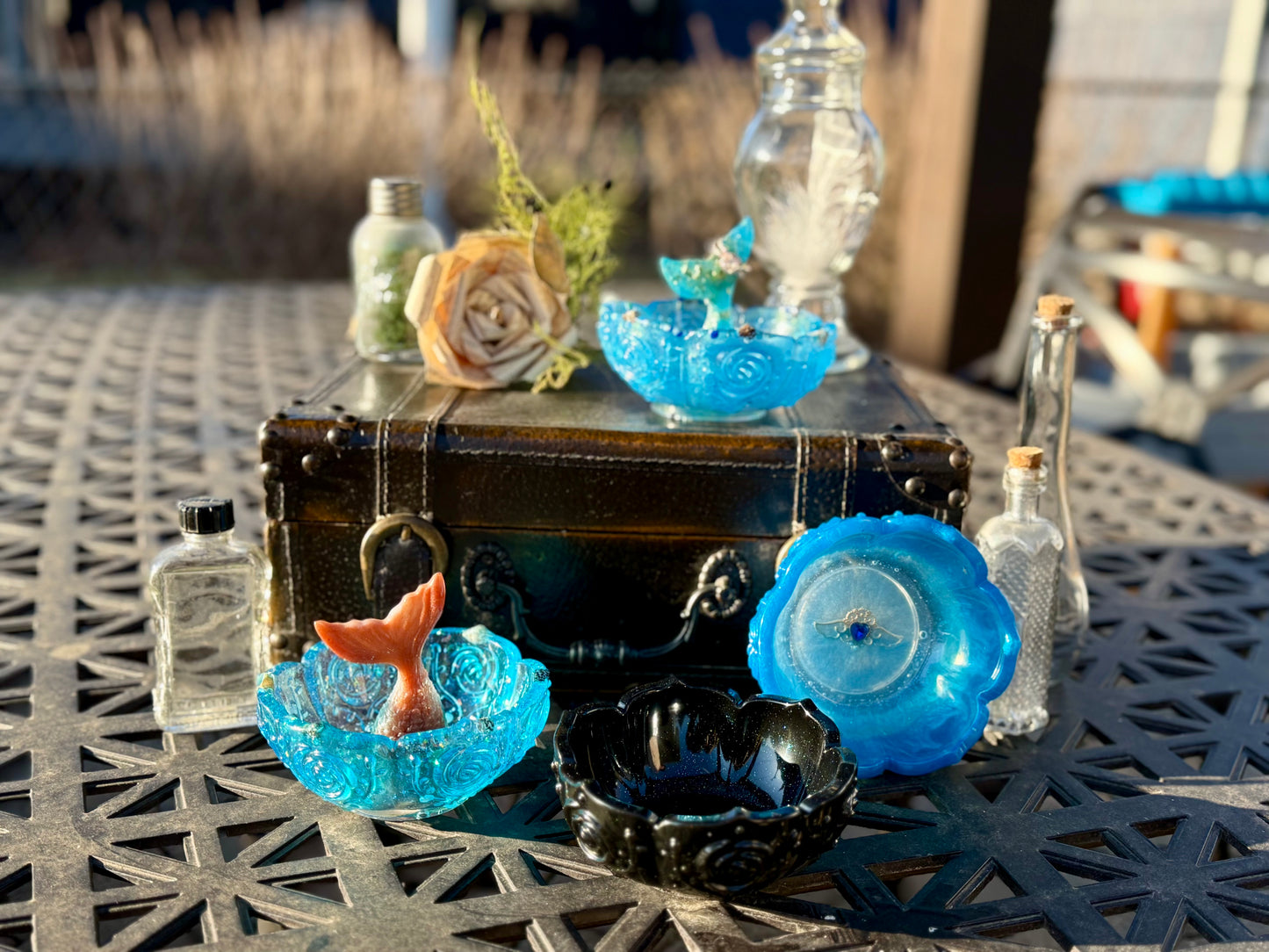 Mermaid Bowl - blue