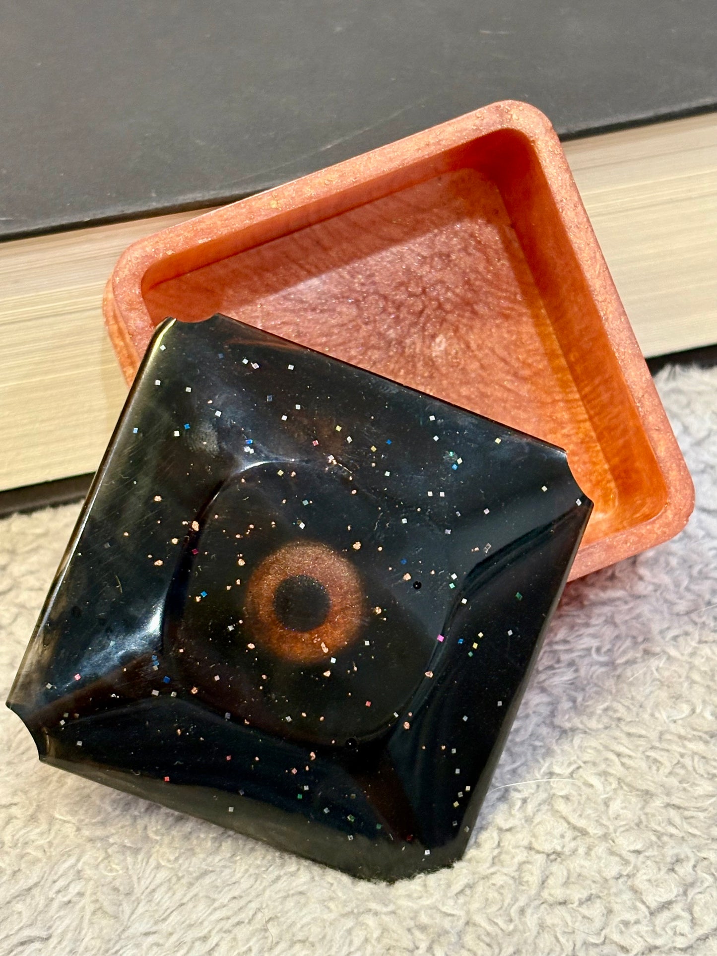 Dark Eye Resin Trinket Box