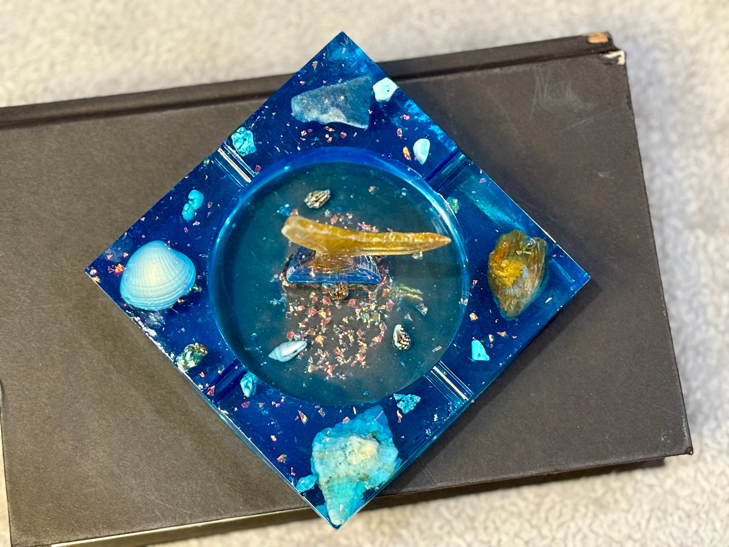 Large Ocean Mermaid Dish