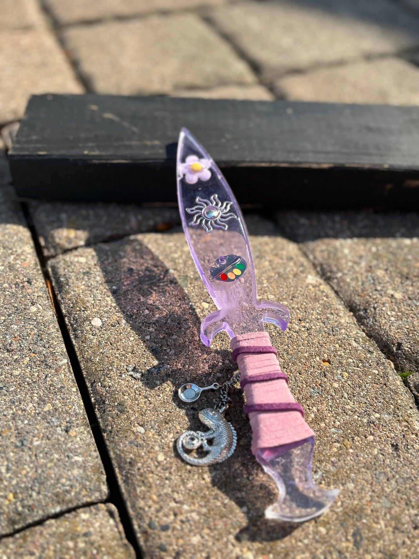 Rapunzel inspired Resin Dagger